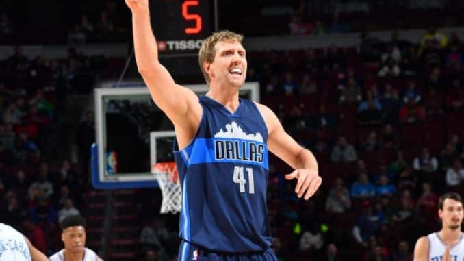 Philadelphia 76ers V Dallas Mavericks